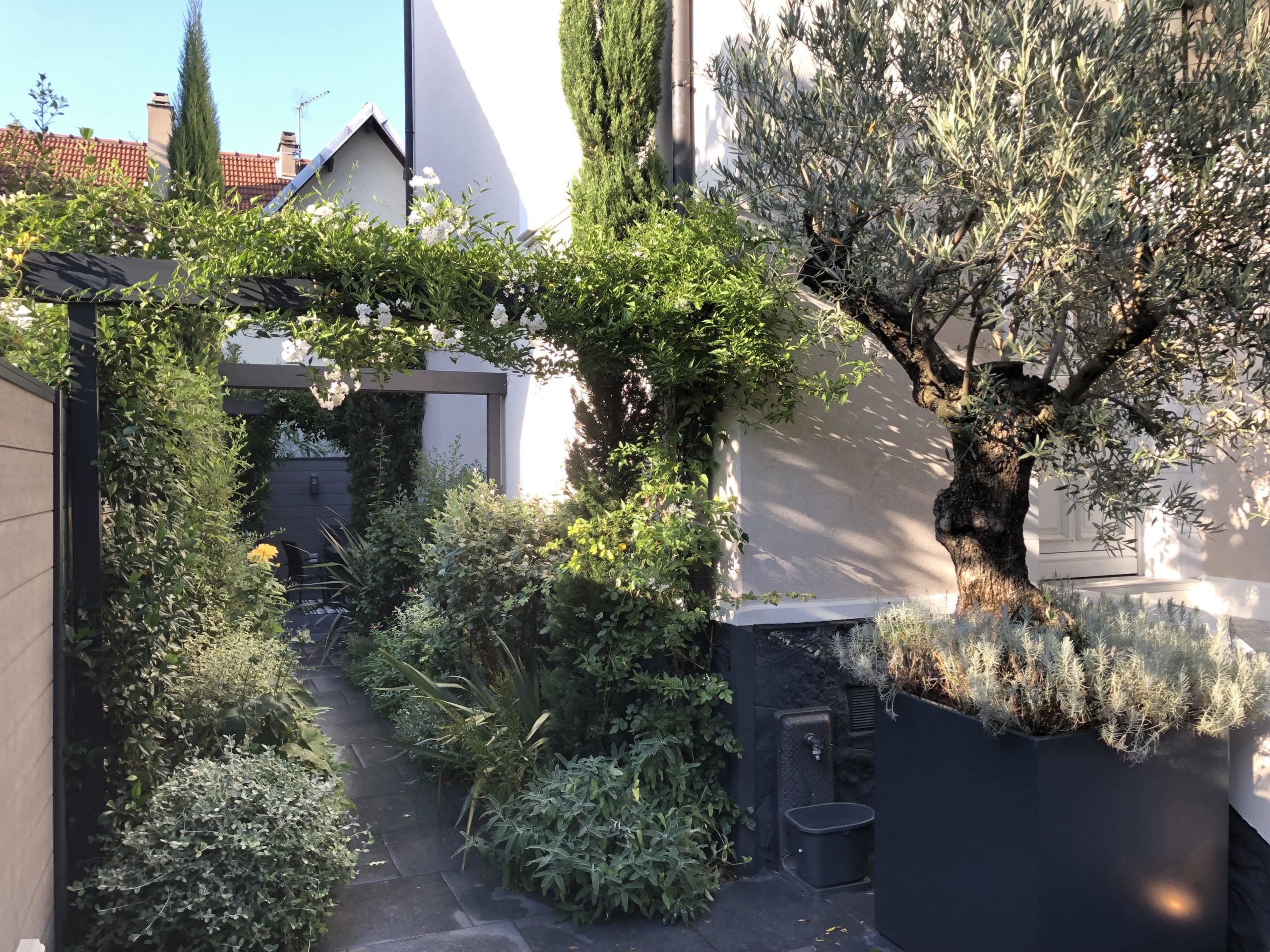 Jean-Christophe Prévost a conçu ce jardin à Colombe