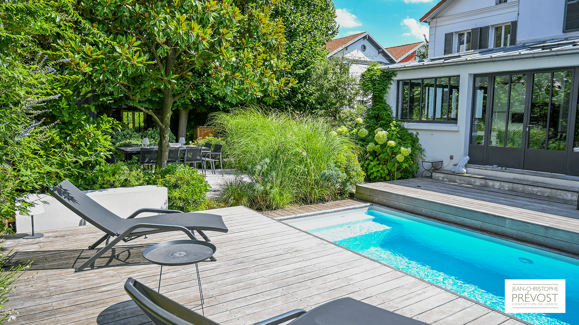 Maison avec Piscine avec un jardin