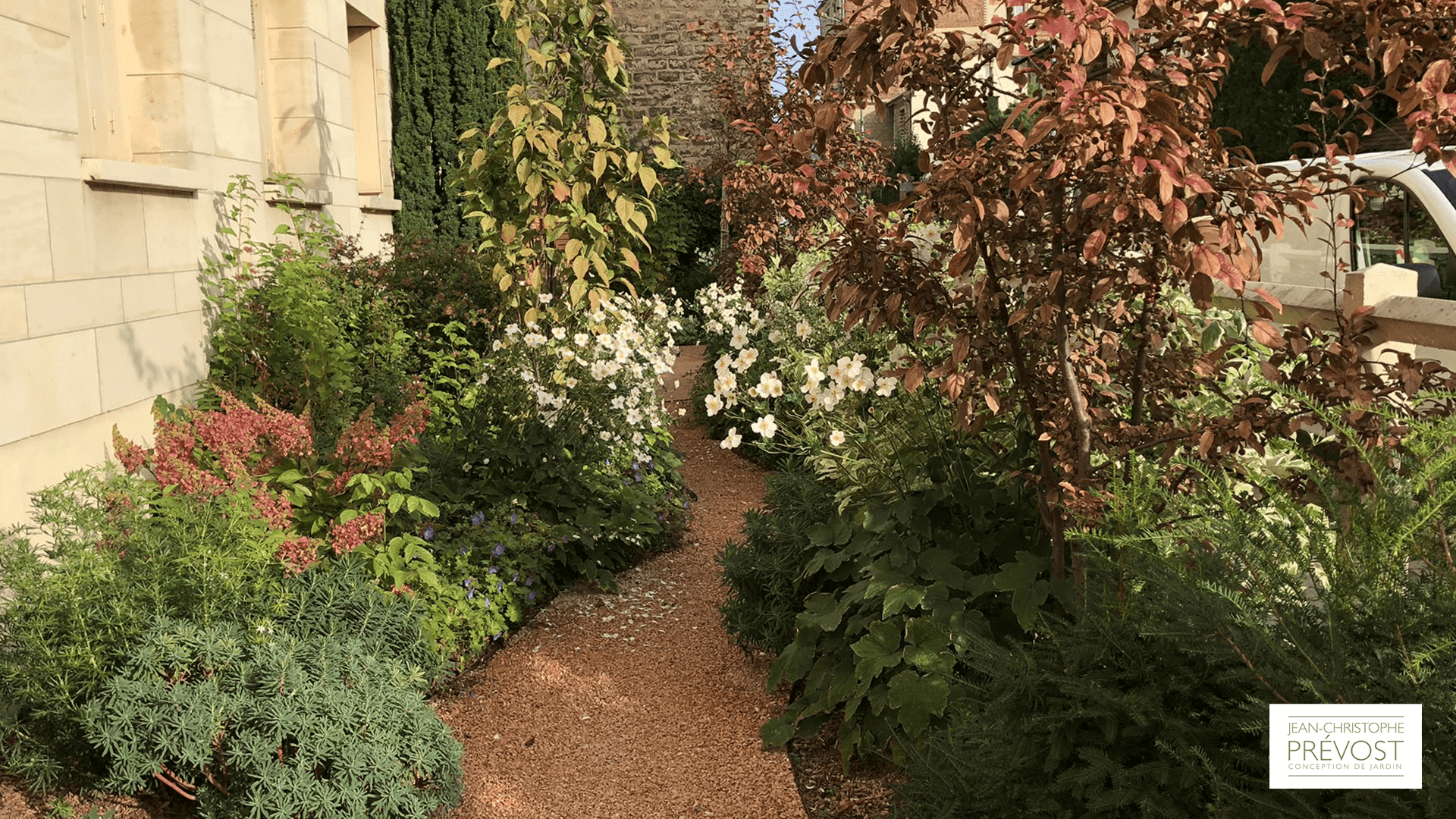 Jardin d'une copro dans les Haut de Seine 92