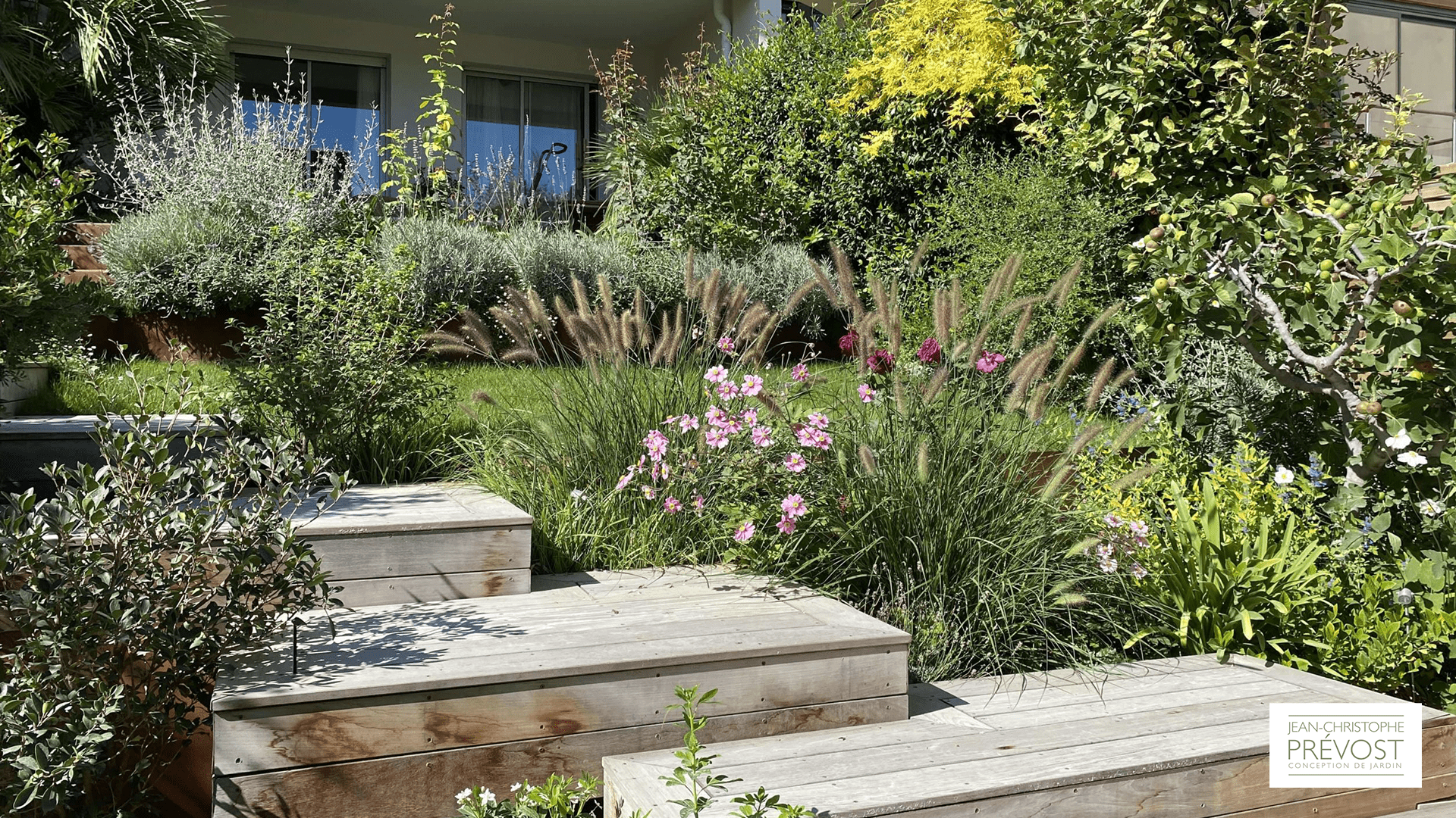 Jardin à Puteaux dans un immeuble