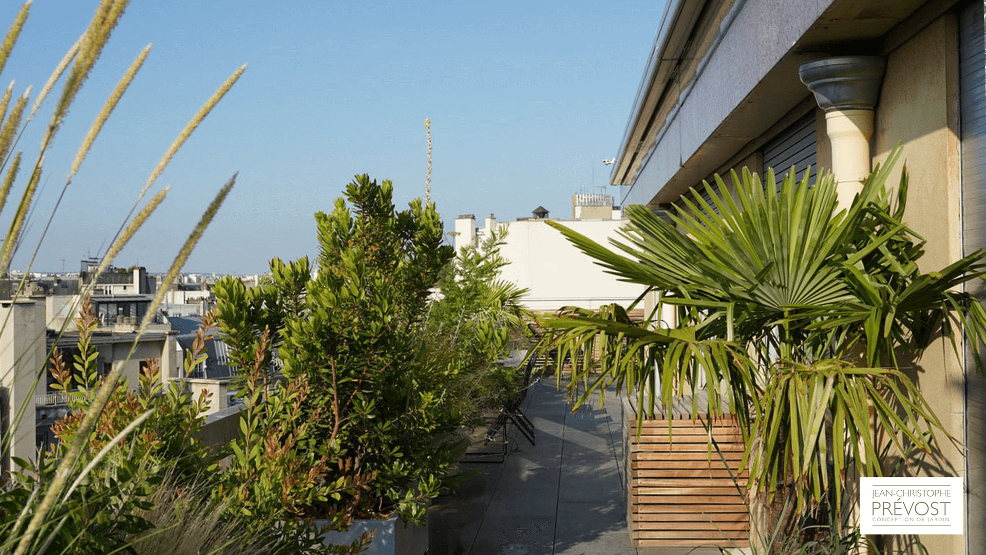 Terrasse Parisienne transformer en Jardin