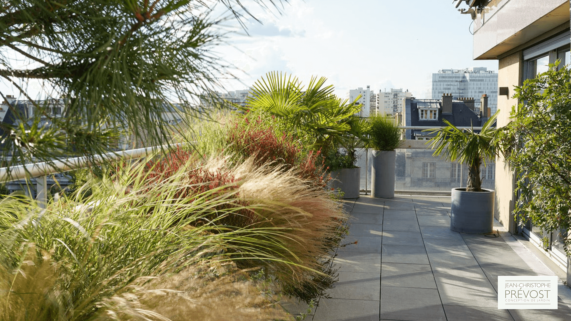 Terrasse Parisienne transformer en Jardin