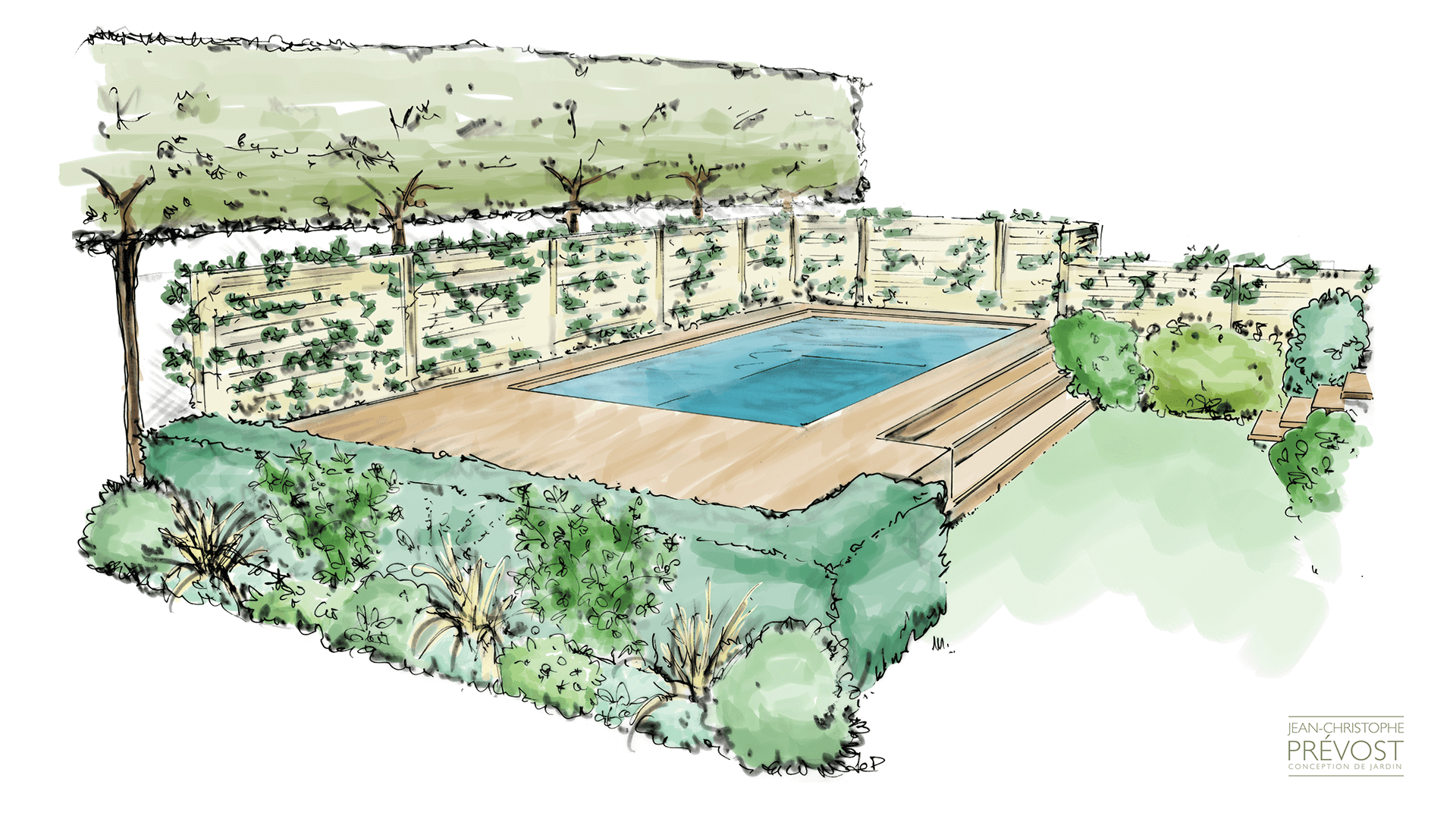 croqui-plan-jardin-piscines-hauts-de-seine